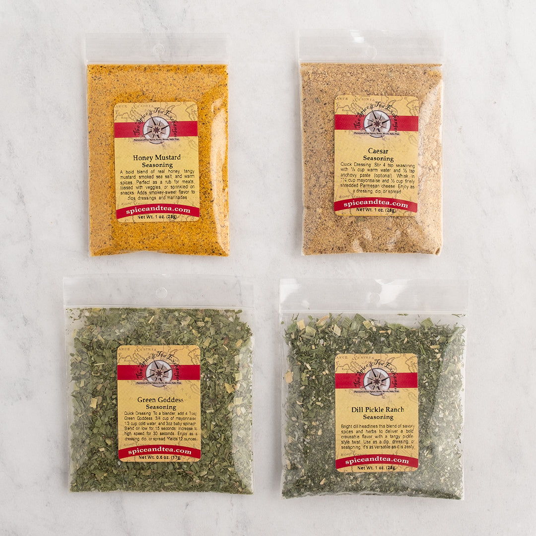 Gourmet Dressings Sampler contents