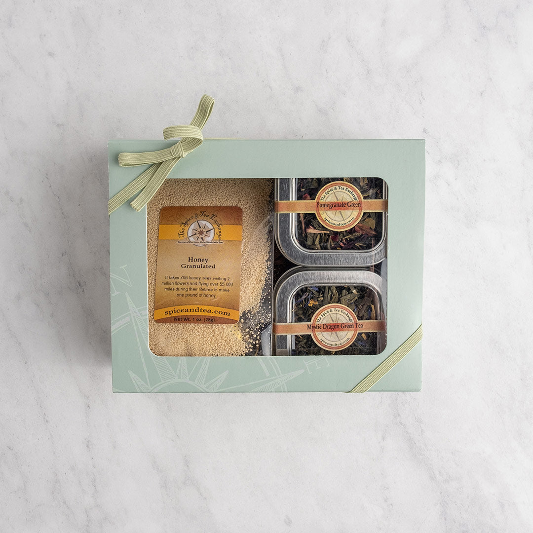 Green TEAse Gift Box in green box