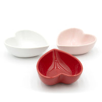 Heart Bowl Set Facing in Circle
