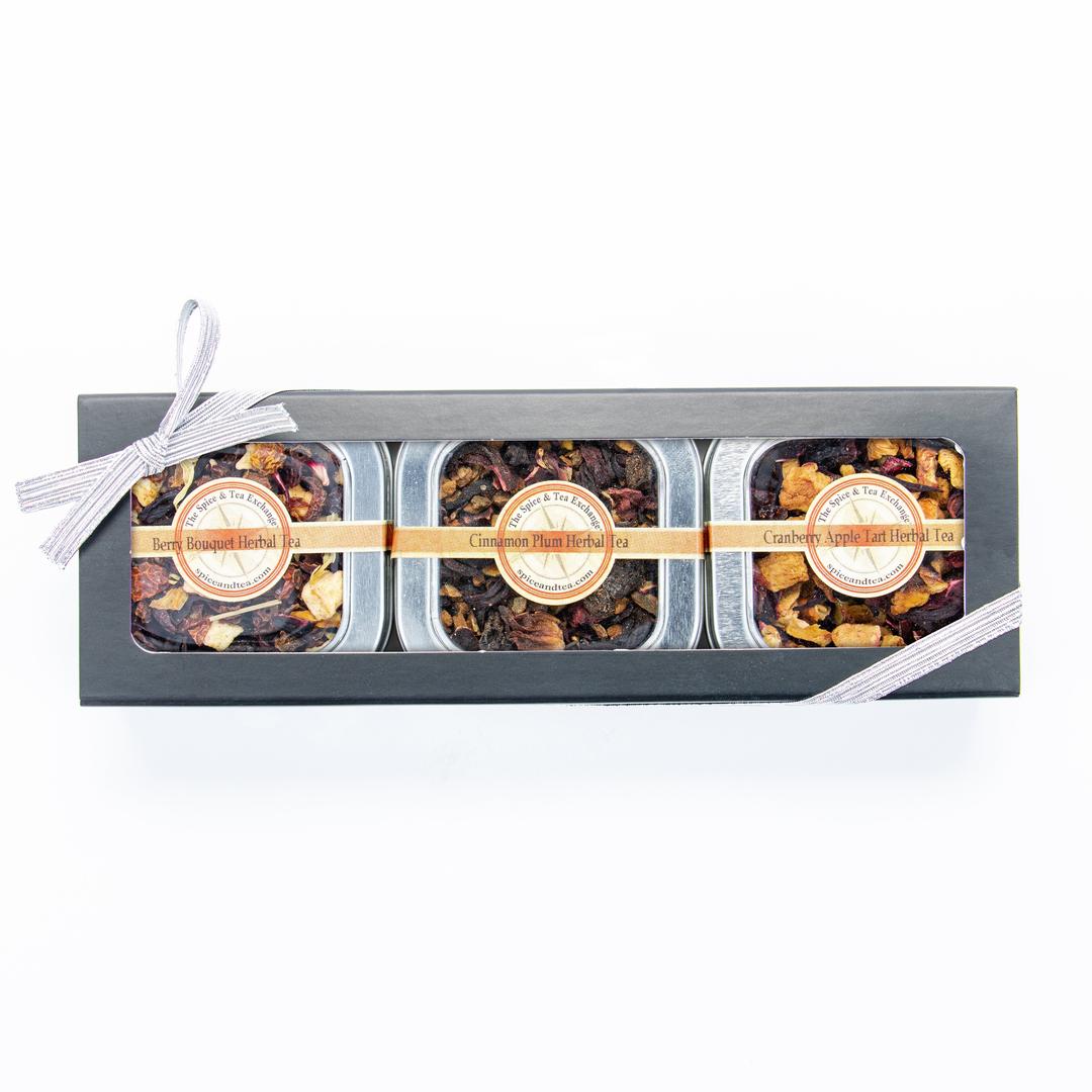 Herbal Tea Harmony 3 Tin Gift Box view 2