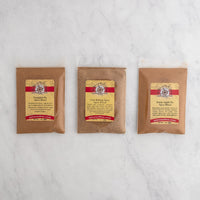 Holiday Pie Spice Blends Sampler contents