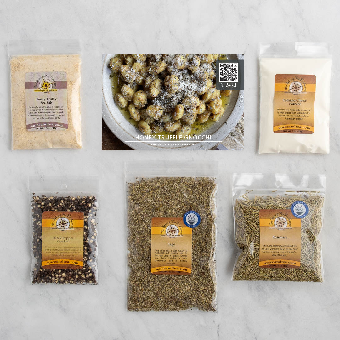 Honey Truffle Gnocchi with Brown Butter and Fried Sage (Kit) contents
