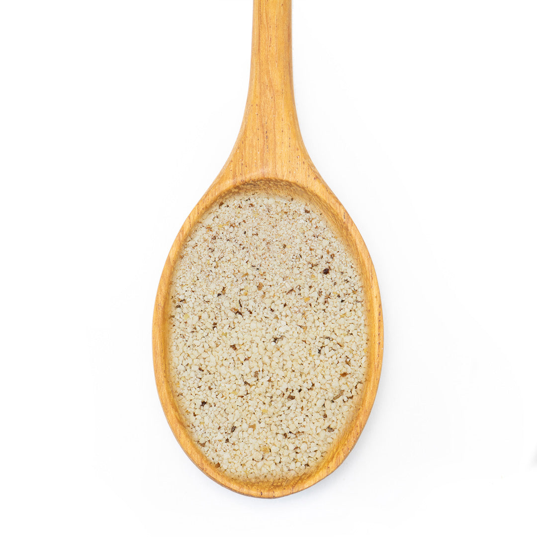 Hot Honey Garlic Seasoning in spoon