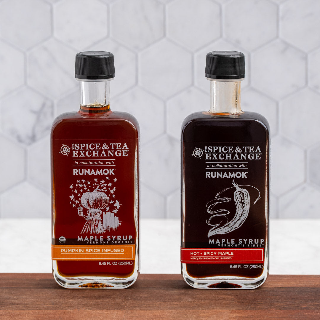 Hot & Spicy Maple Syrup and Pumpkin Spice Infuser Maple Syrup