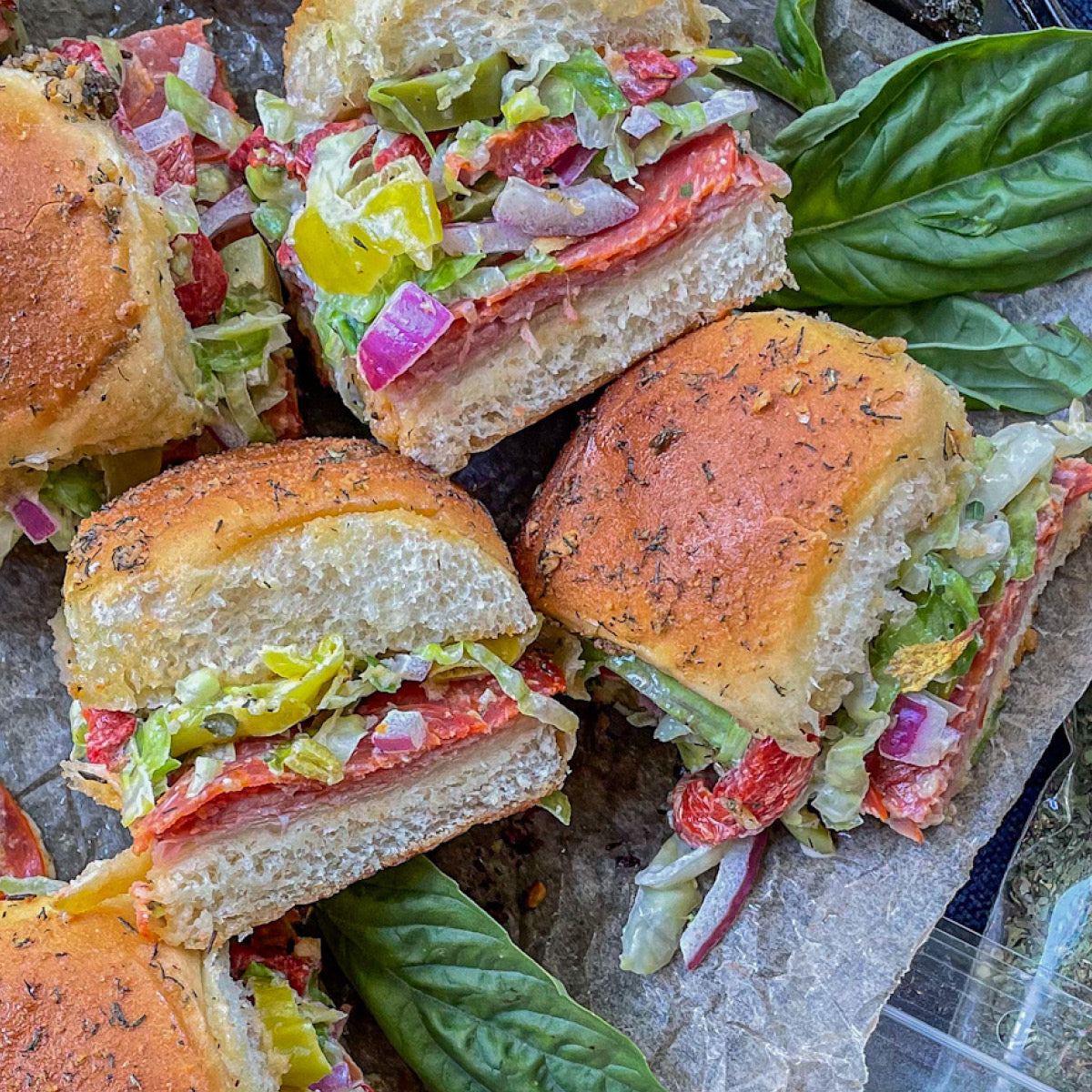 Italian Sub Sliders (Kit) Recipe