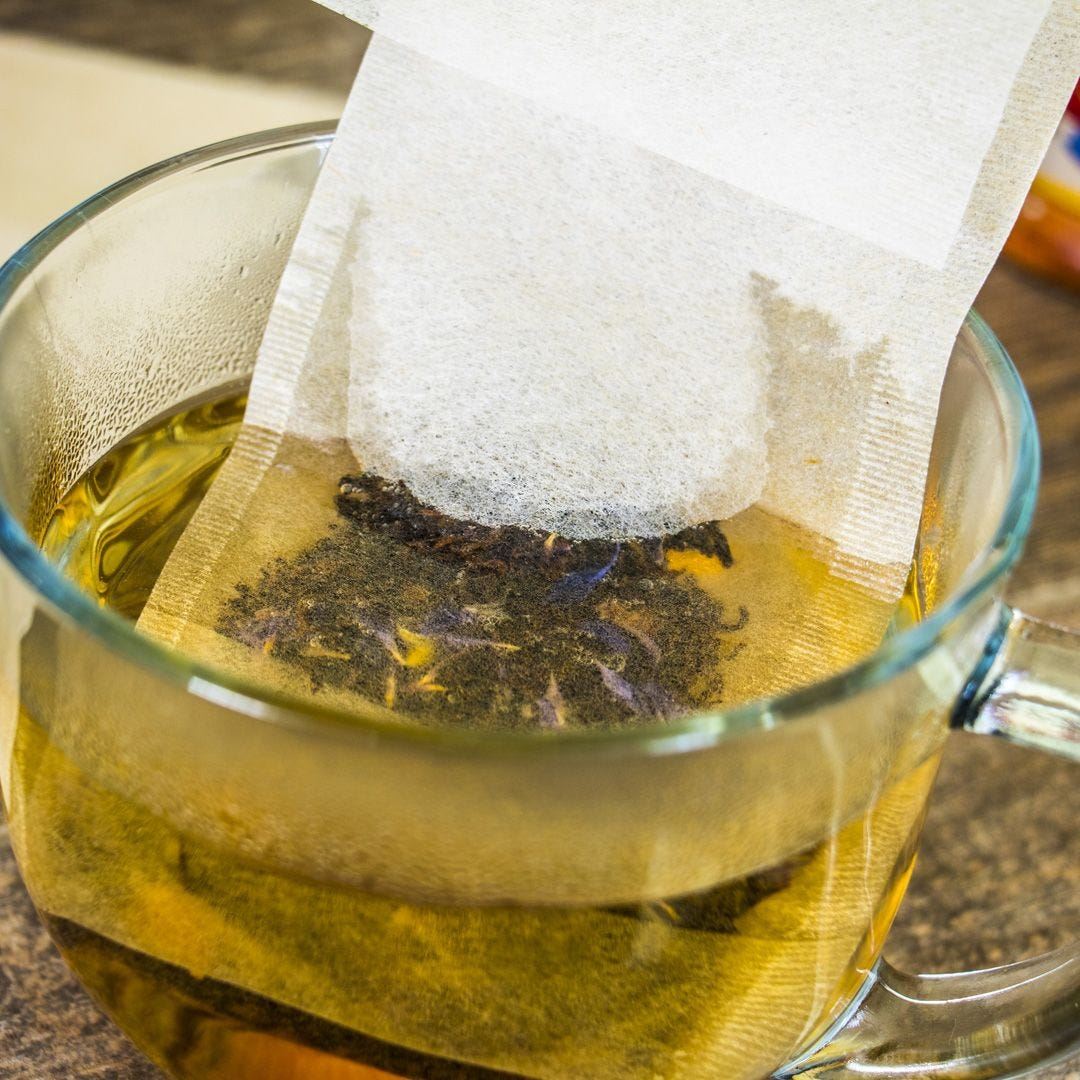 Making Filter Tea Tea Filters - Large Unbleached | The Spice & Tea Exchange