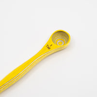 Lemon double-ended spoon with 1 tsp and 1 tbsp on each side - view 3