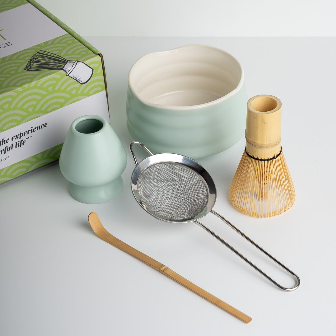 Matcha Whisk Kit - 5 Piece Set – The Spice & Tea Exchange