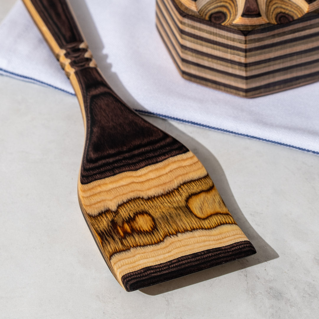 Natural Spatula on granite counter