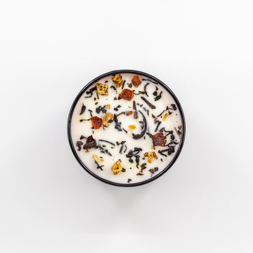 Old Fashioned Candle top view