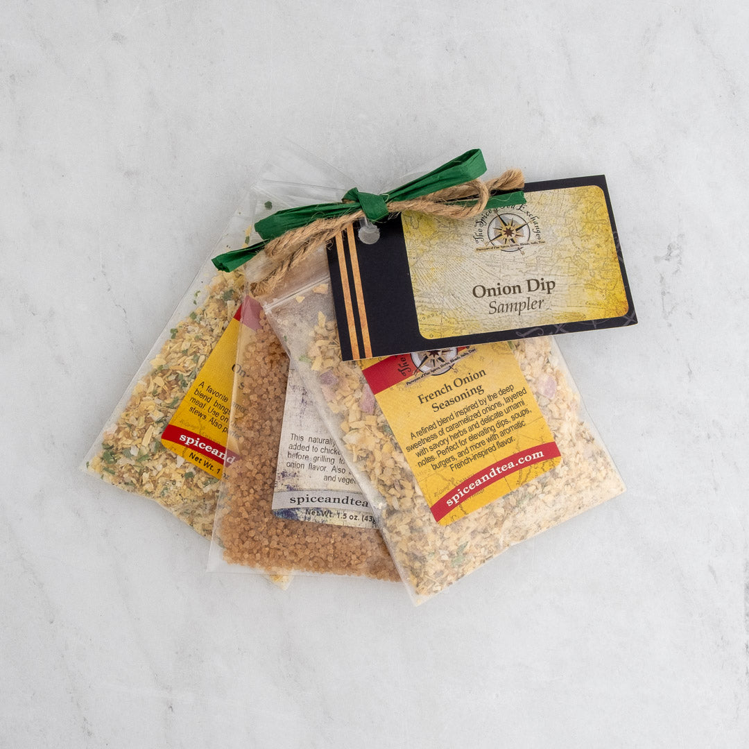 Onion Dip Sampler – The Spice & Tea Exchange