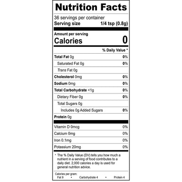 Peruvian Maca Powder Nutrition Facts