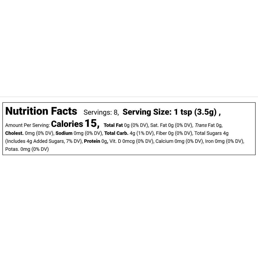 Pistachio Sugar Nutrition Facts