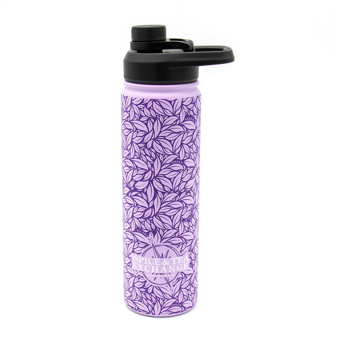 Purple Tea Leaf Traveler Infuser Tumbler