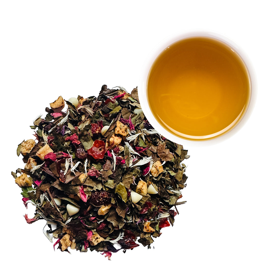 Raspberry Shortbread White Tea – The Spice & Tea Exchange