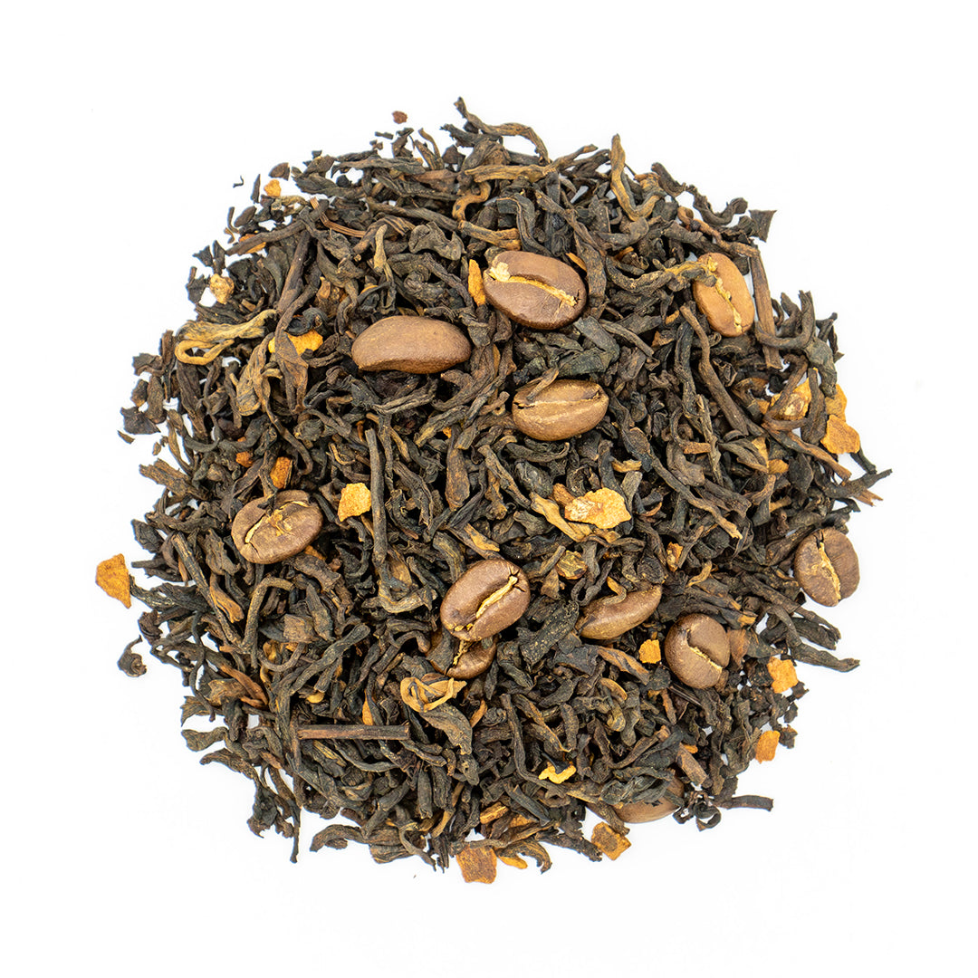 Roasted Coffee Pu-erh Tea leaf