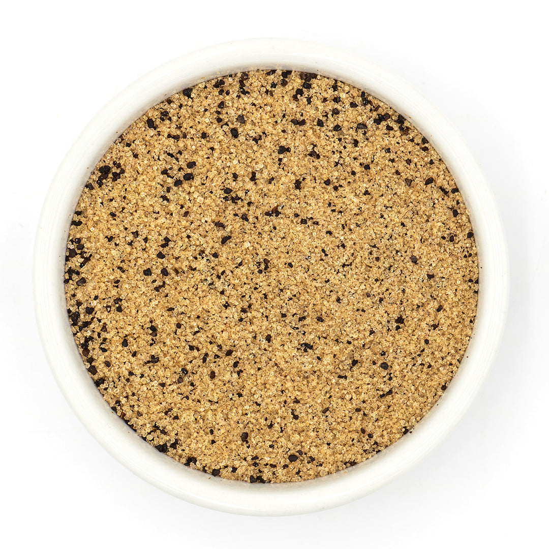 Roasted Espresso Monk Fruit Sweetener in a white bowl 