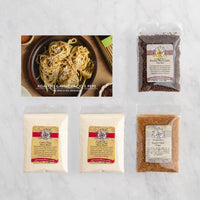Roasted Garlic Cacio e Pepe kit ingredients