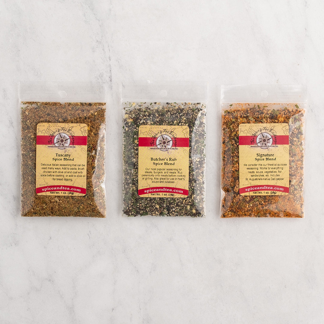 Seasoning Sampler Contents
