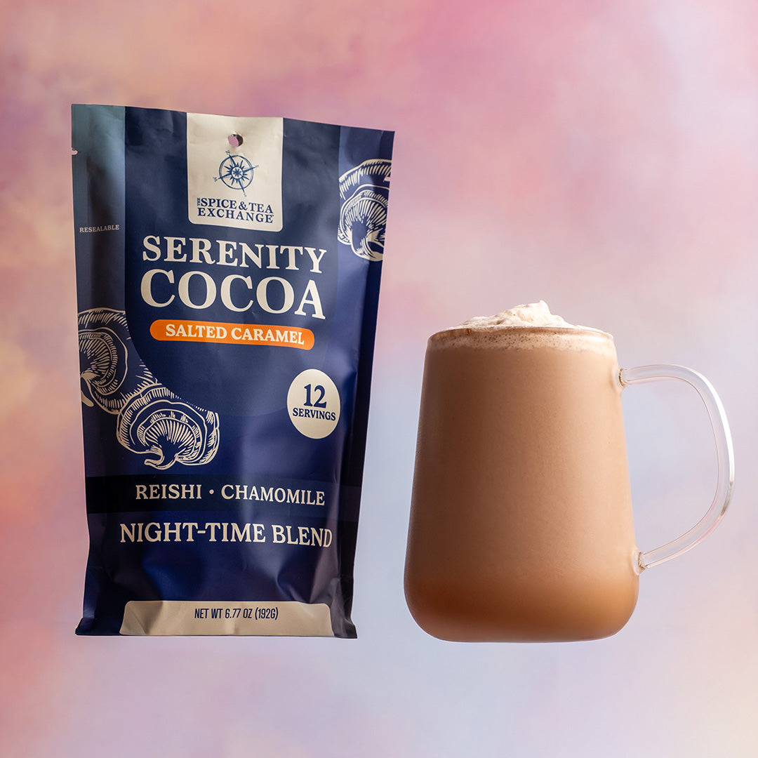 Serenity Cocoa Salted Caramel – The Spice & Tea Exchange
