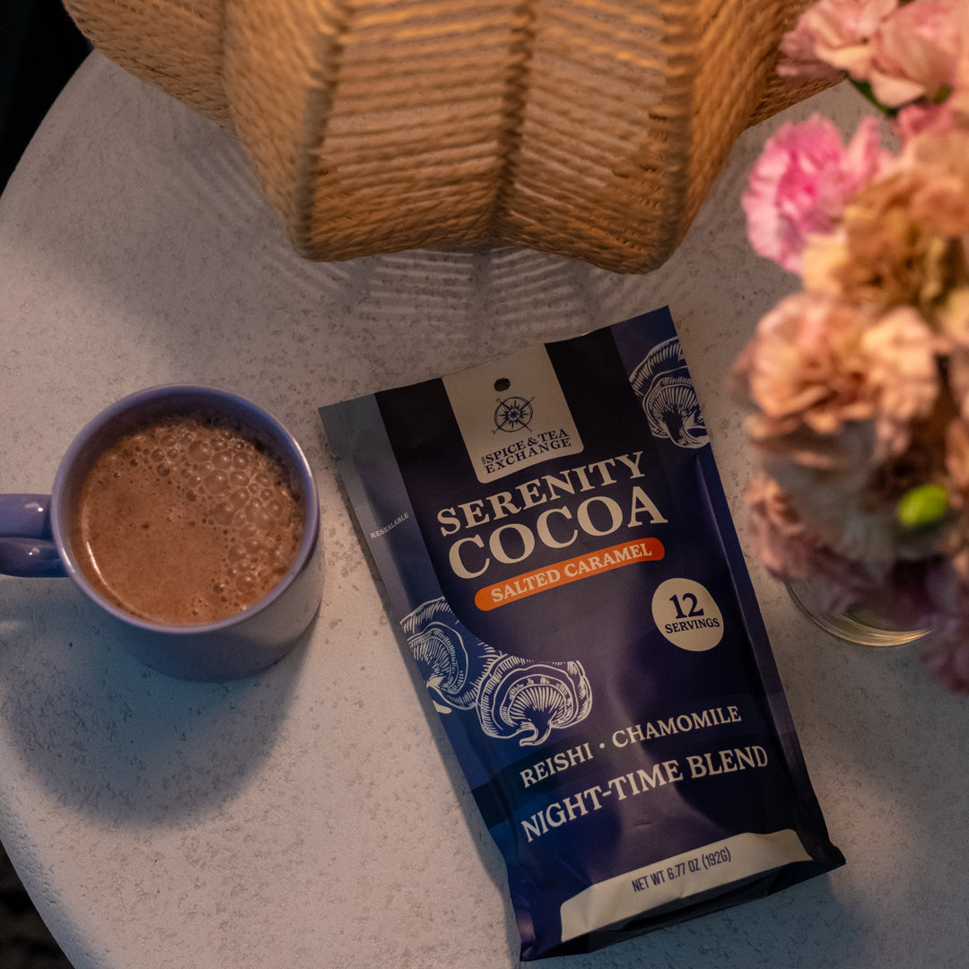 TWS lastbell kakaotalk カカオ　シニュ Serenity Cocoa Salted Caramel – The Spice & Tea Exchange