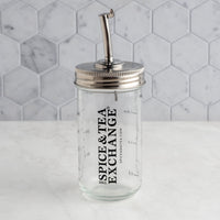 The Spice & Tea Exchange branded Shake Strain & Pour Jar - view 1