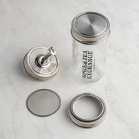 The Spice & Tea Exchange branded Shake Strain & Pour Jar - view 6