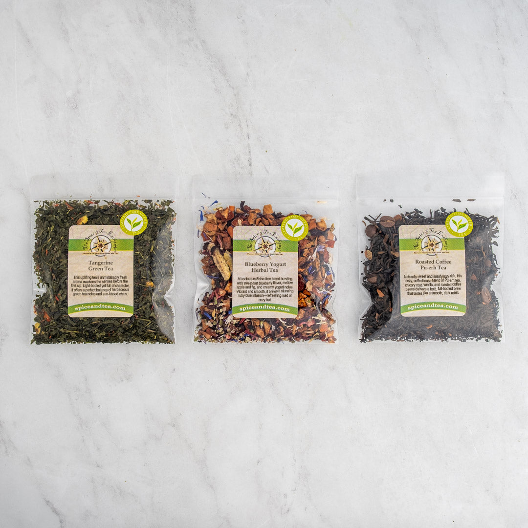 Spring Infusions Sampler - contents
