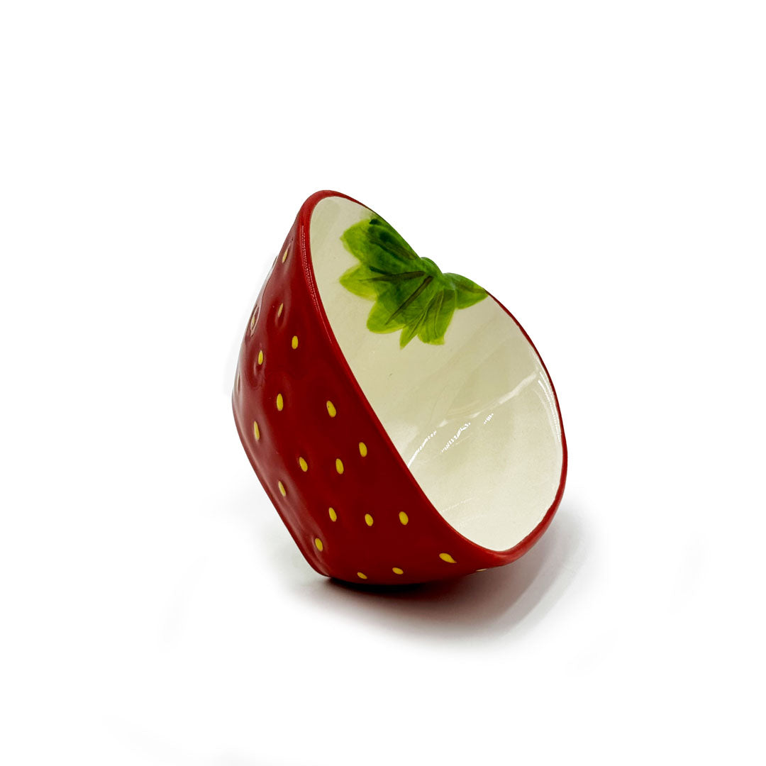 Strawberry Bowl - side view