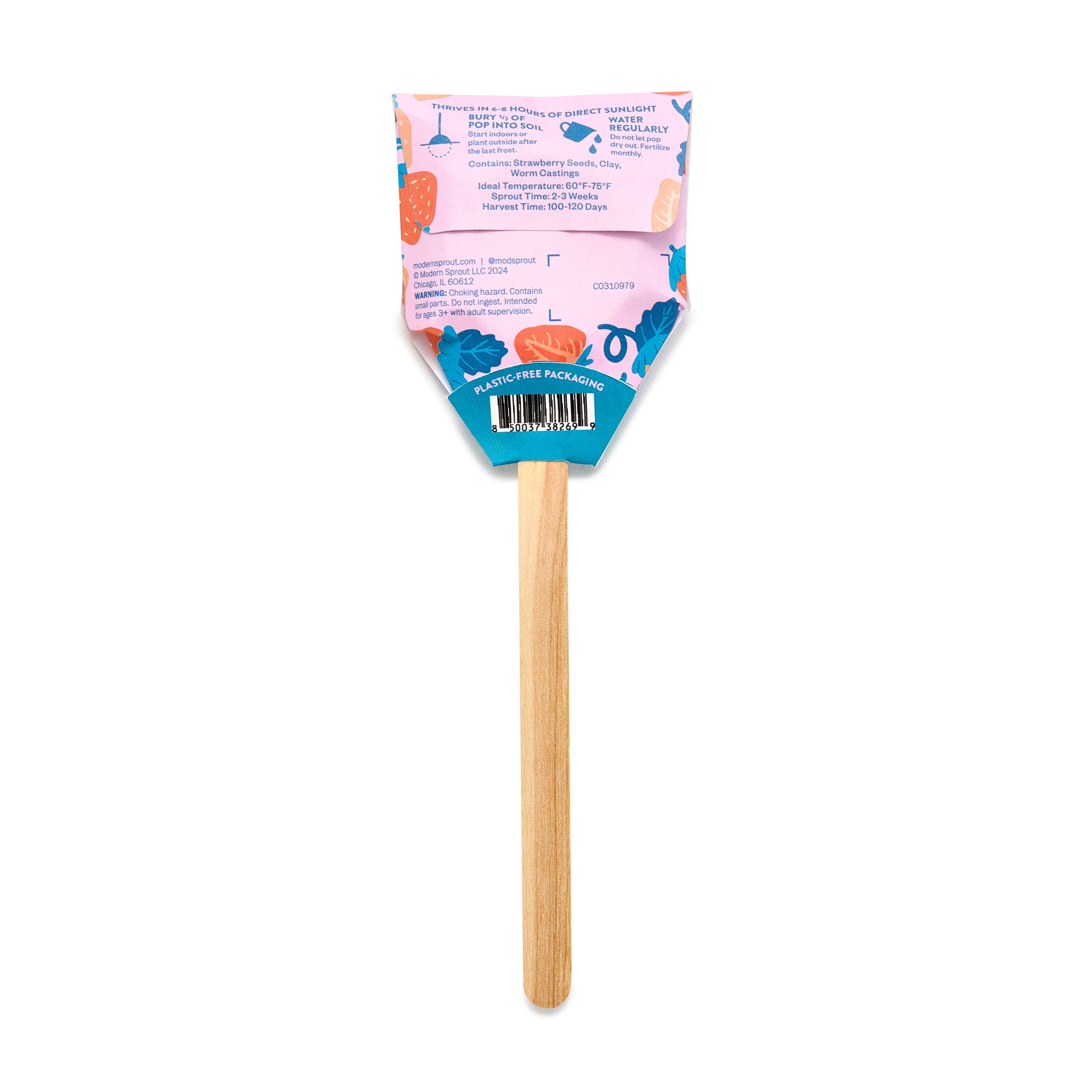 plant that pops seeds Seed Pops (Strawberry, Sweet Basil, Humble Bee) – The Spice & Tea Exchange