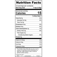Strawberry Sugar Nutrition Facts
