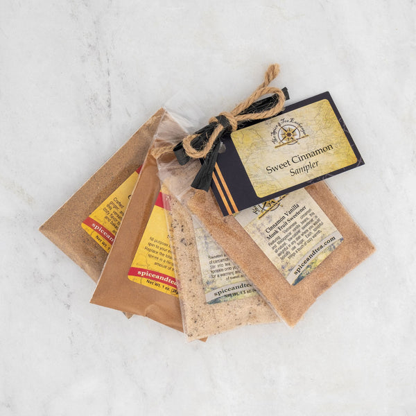 Sweet Cinnamon Sampler – The Spice & Tea Exchange