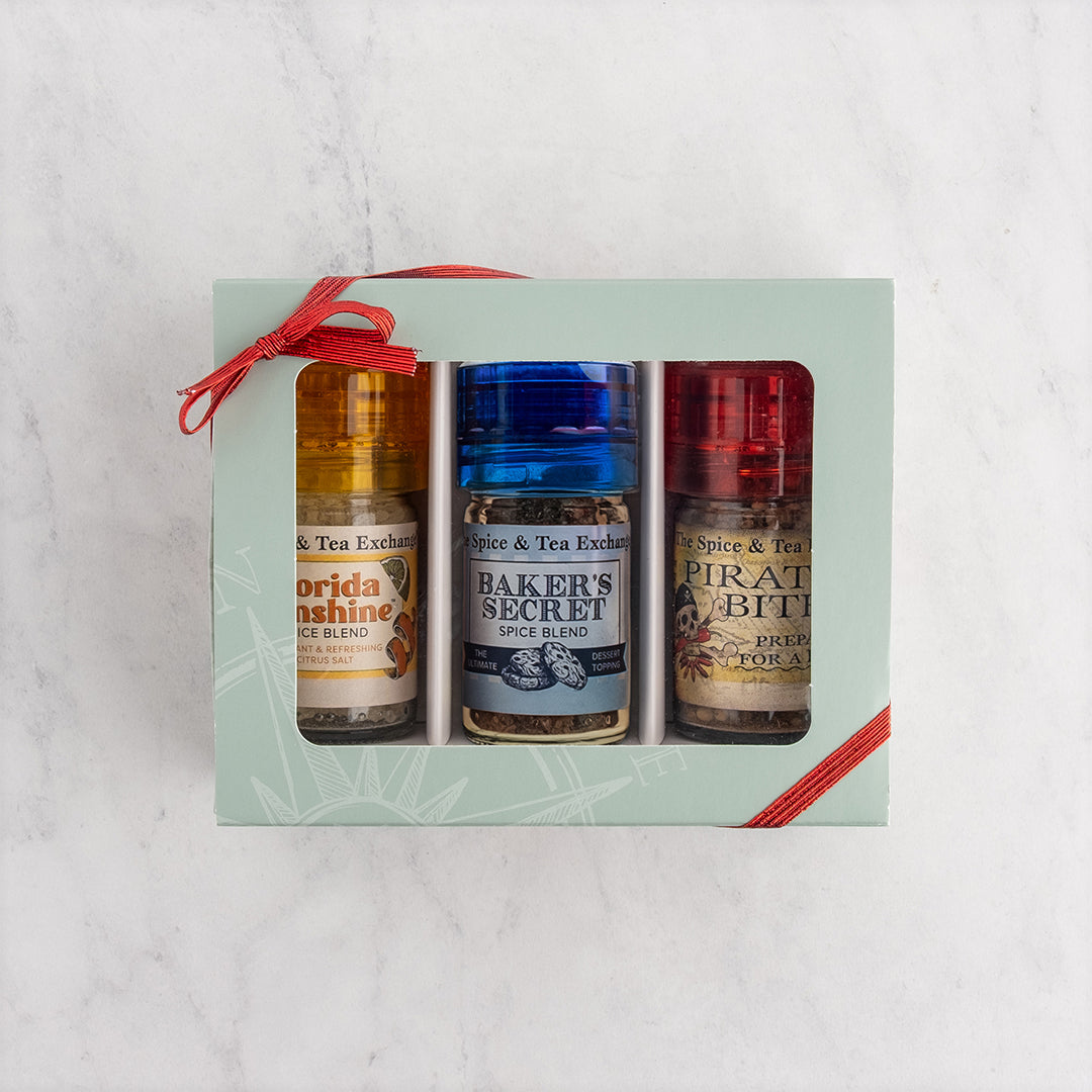 Sweet & Spicy Mini Grinder Trio Gift Box