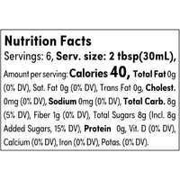 London Fog Concentrate Nutrition Facts