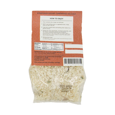 Truffle risotto package from The Spice & Tea Exchange on a white background - back side