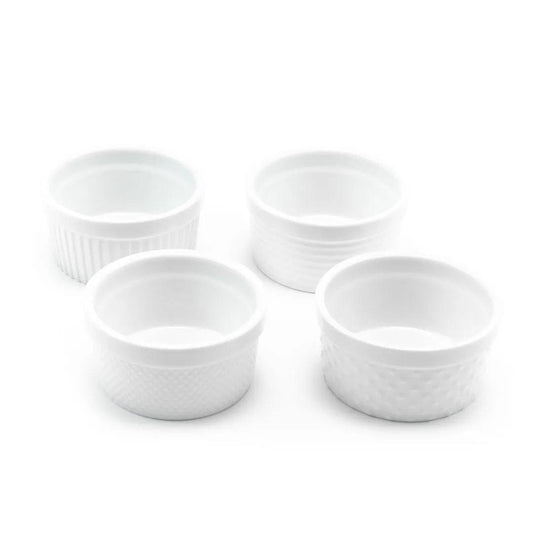 White Ramekins - view 1
