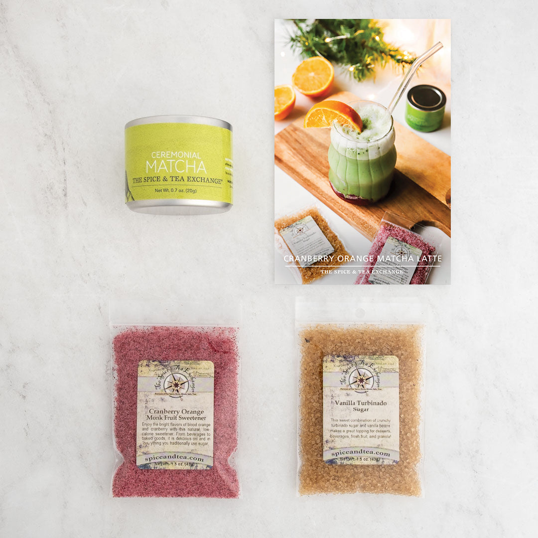 Cranberry Orange Matcha Latte (Kit)