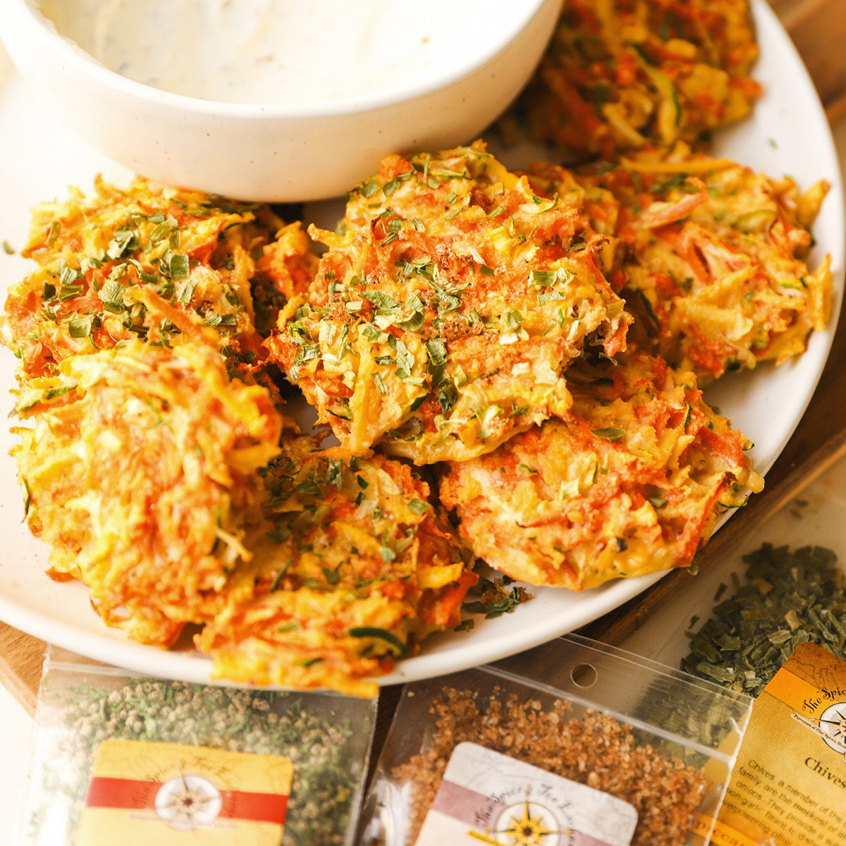 Crispy Veggie Latkes (Kit) Recipe