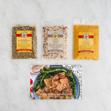 Honey Citrus Salmon Bites (Kit) Contents