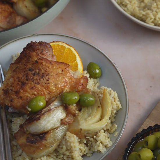 Orange & Fennel Chicken Ingredients
