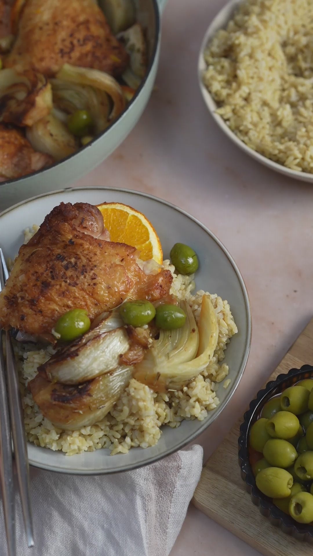 Orange & Fennel Chicken Ingredients