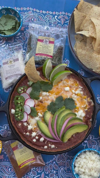 Southwest Cheesy Bean Dip