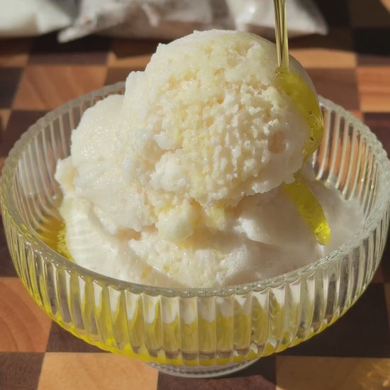 Cardamom Gelato recipe being made