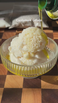 Cardamom Gelato recipe being made