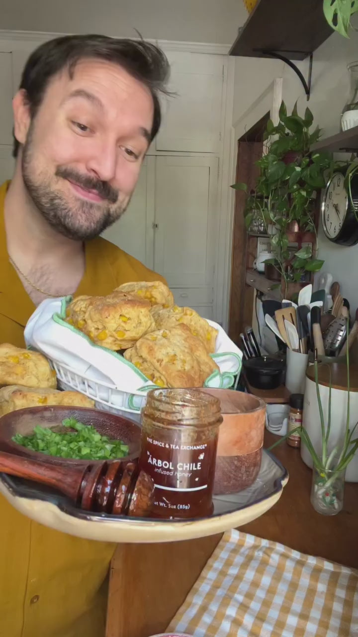 Elote Cornbread Biscuits